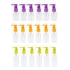 6 Pieces Portable Spray Bottles Cosmetic Vial Container Random Color 50ML