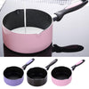 Multifunction Nonstick lightweight Milk Warmer Pot Inner black outer pink