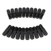 20 Pieces Refillable Empty Essential Oils Perfume Roll on Bottles Black