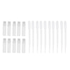 10 Pieces Empty Refillable Makeup Perfume Roll On Bottles with Pipettes 5ml