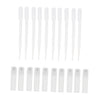 10 Pieces Empty Refillable Makeup Perfume Roll On Bottles with Pipettes 5ml