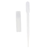 10 Pieces Clear Empty Refillable Perfume Roll On Bottles with Pipettes 5ml