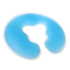 Silicone Massage Pillow Face Cradle Cushion Pad for Salon SPA  Blue