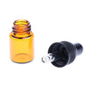 20 Pieces Mini Refillable Glass Dropper Bottle for Essential Oils 3ML