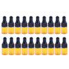 20 Pieces Mini Refillable Glass Dropper Bottle for Essential Oils 3ML