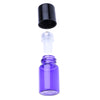 20 Pieces Empty Glass Roll On Bottles for Essential Oil Perfume 2ML Purple