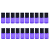 20 Pieces Empty Glass Roll On Bottles for Essential Oil Perfume 2ML Purple