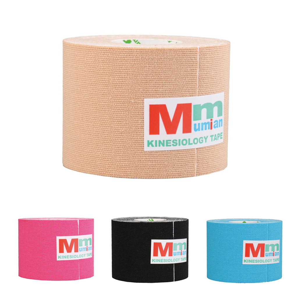 Waterproof Uncut Muscle Support Sports Kinesiology Tape Roll 2 inch Skin