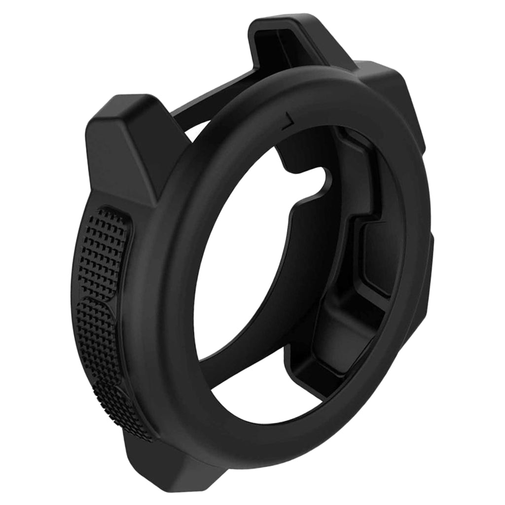 Silicone Watch Protective Cover Casing Sleeve for Garmin Instinct Black