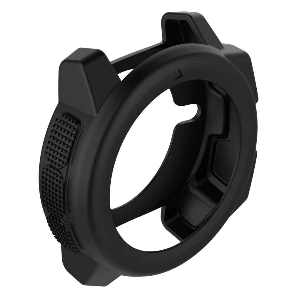 Silicone Watch Protective Cover Casing Sleeve for Garmin Instinct Black