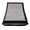 Spiky Acupressure Pillow Mat Set Acupuncture Massage Cushion Pad Kit Black