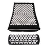 Spiky Acupressure Pillow Mat Set Acupuncture Massage Cushion Pad Kit Black