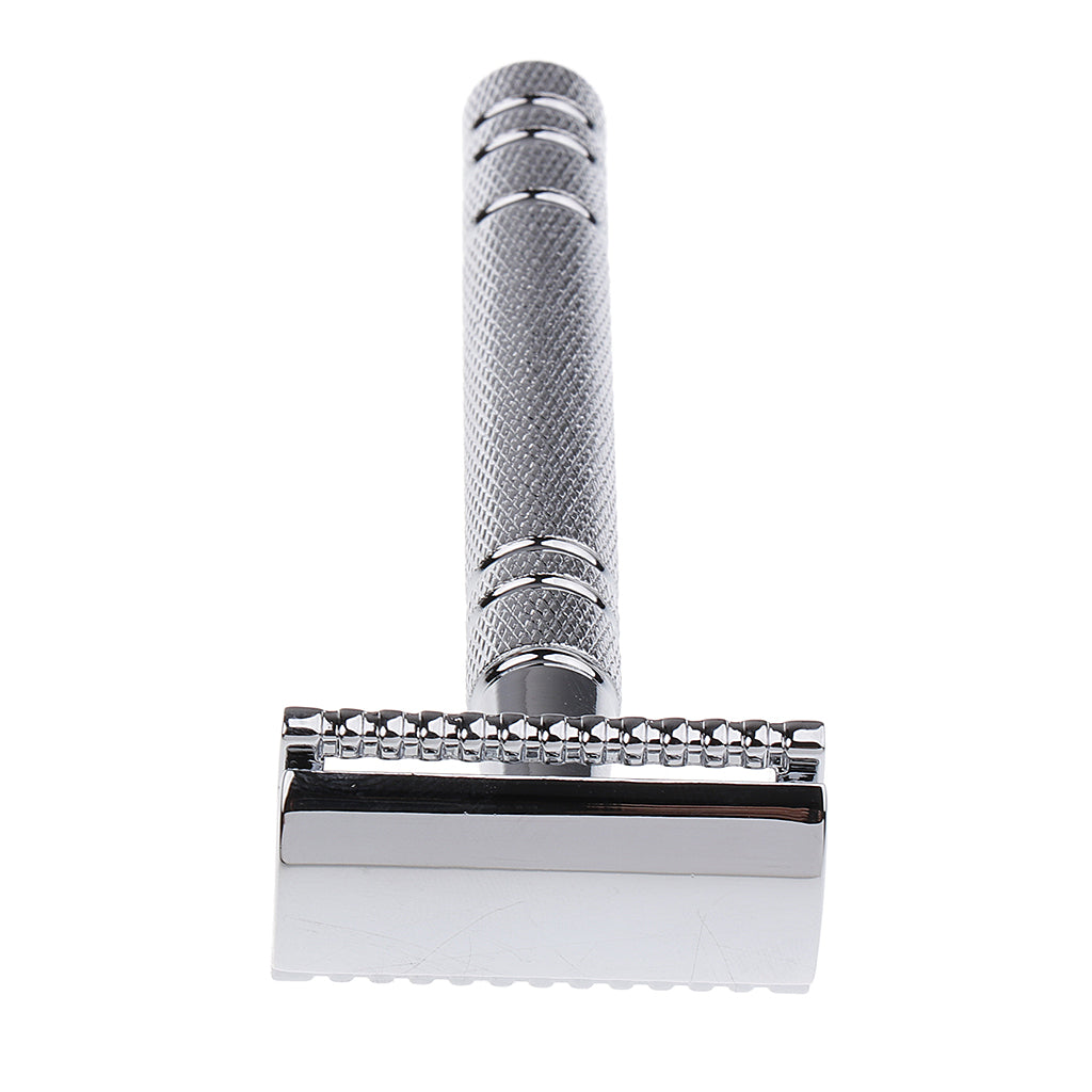 Men's Double Edge Safety Razor Alloy Classic Manual Shaving Shaver