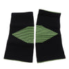 1 Pair Black Sports Knee Sleeves Arthritis Pain Brace Wrap Black Green M