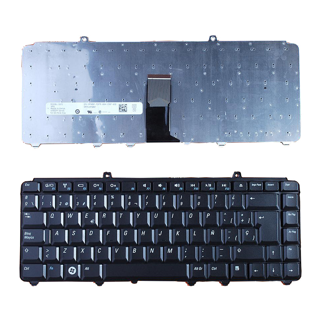 For Dell inspiron 1400 1520 1521 1525 Laptop Spanish Layout Keyboard Black