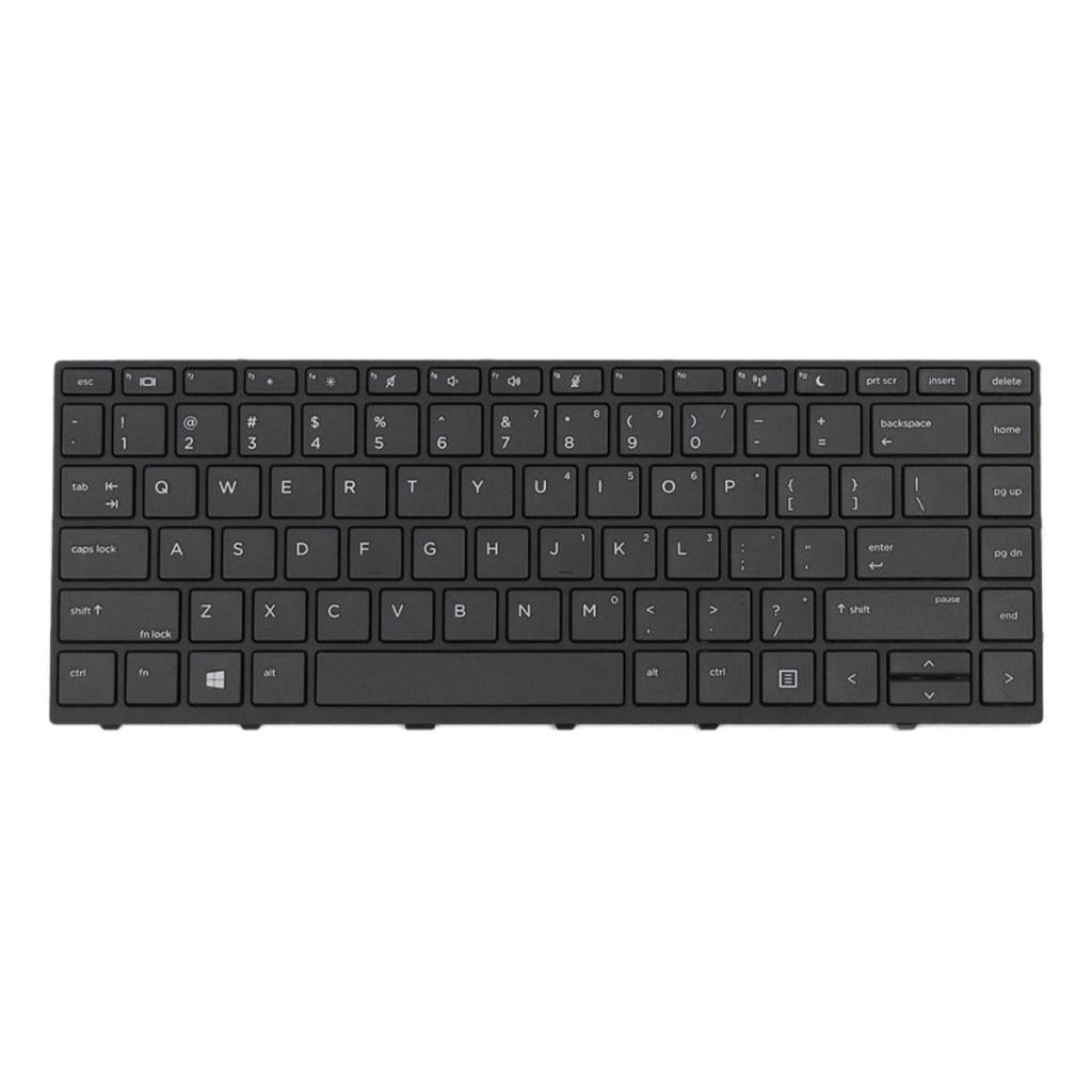 For HP Probook 440 G5 430 G5 Replacement Keyboard W/ Black Frame US English