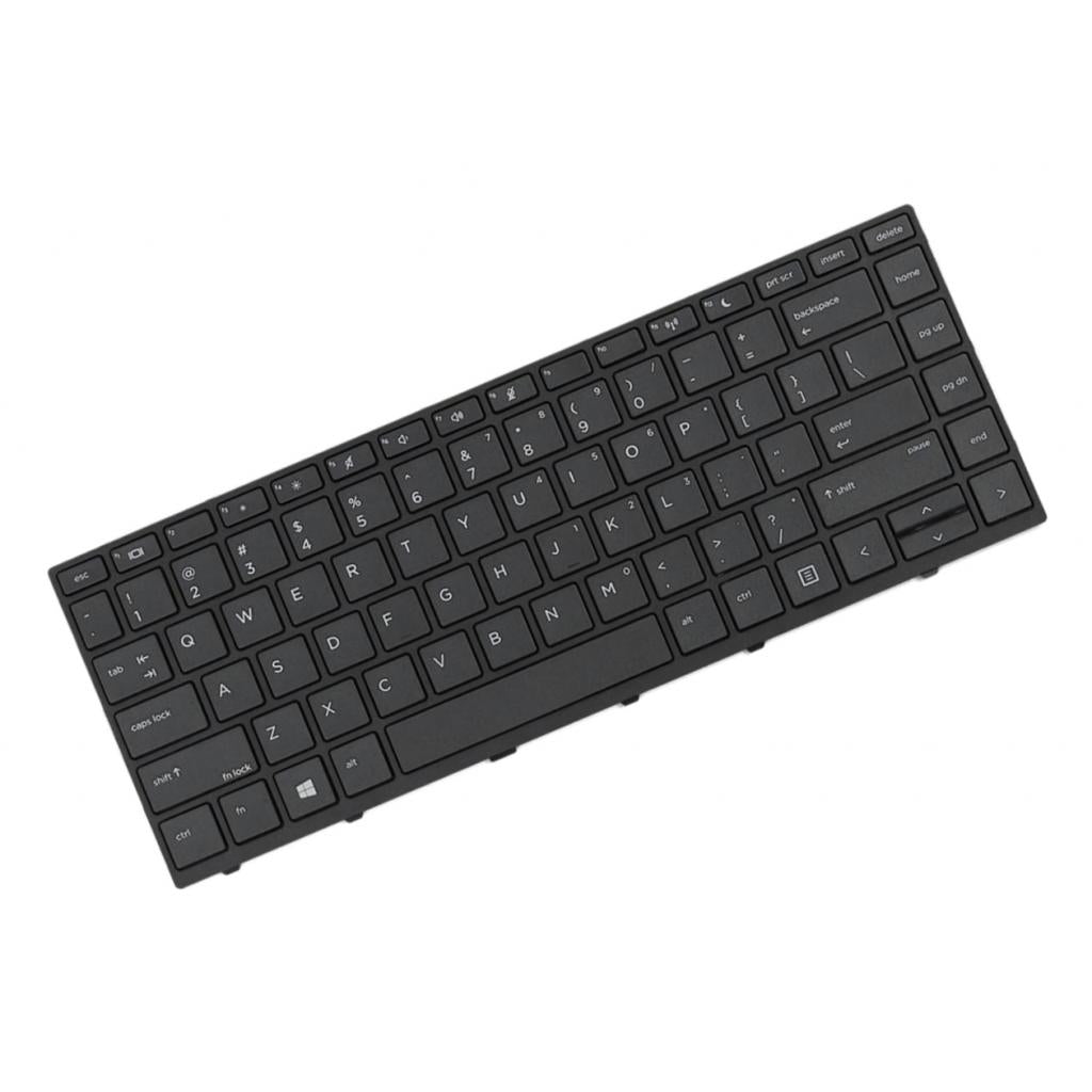 For HP Probook 440 G5 430 G5 Replacement Keyboard W/ Black Frame US English