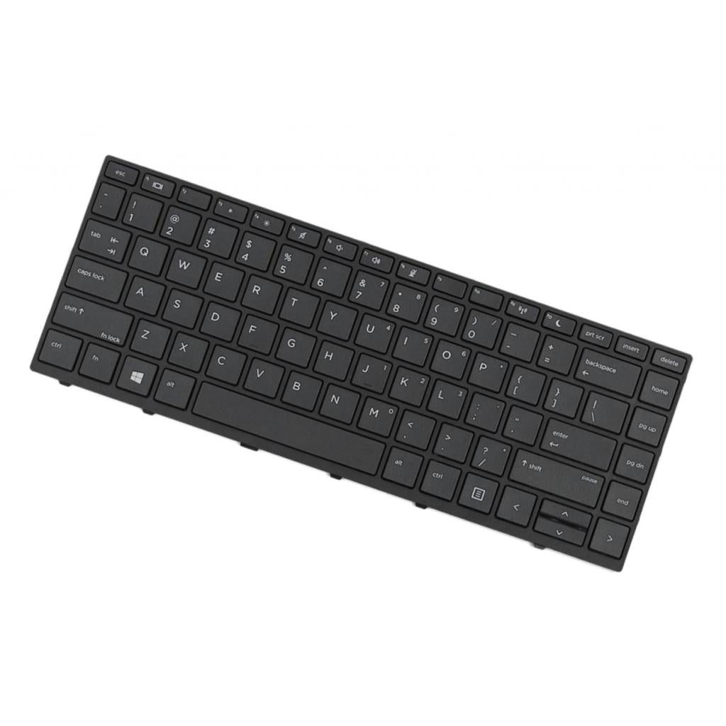 For HP Probook 440 G5 430 G5 Replacement Keyboard W/ Black Frame US English