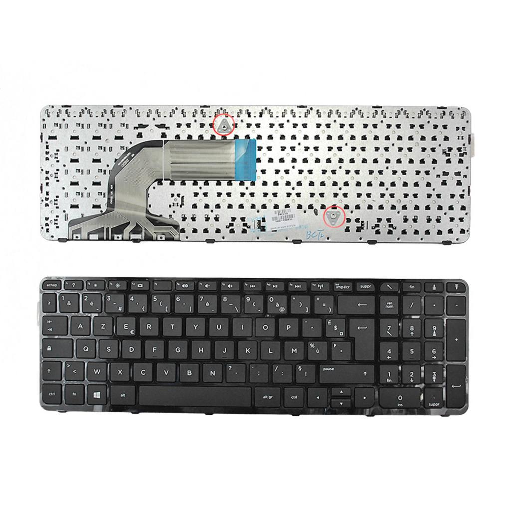 Laptop FR Keyboard w/ Frame for HP pavilion 15-N 15-E 15E 15 t -N 15-N000