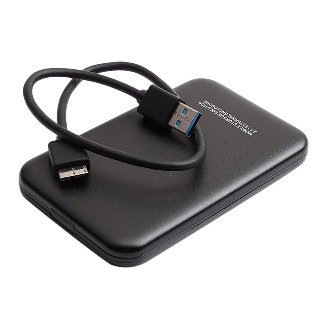 Black External Hard Drive Disk Storage Devices USB3.0 SATA High Speed 1T