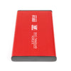 Red Ultra-thin 2.5in Hard Drive Disk USB3.0 HDD Case for Desktop PC 2T