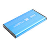 Blue Ultra-thin 2.5in Hard Drive Disk USB3.0 HDD Case for Desktop PC 2T