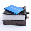 Blue Ultra-thin 2.5in Hard Drive Disk USB3.0 HDD Case for Desktop PC 2T