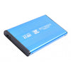 New Mini Blue Ultra Slim 2.5inch USB3.0 Hard Drive Enclosure Case Desktop