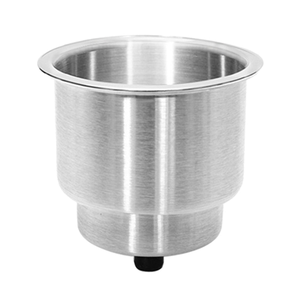 Stainless Steel Cup Drink Holder Brushed for Marine Boat RV Camper Truck