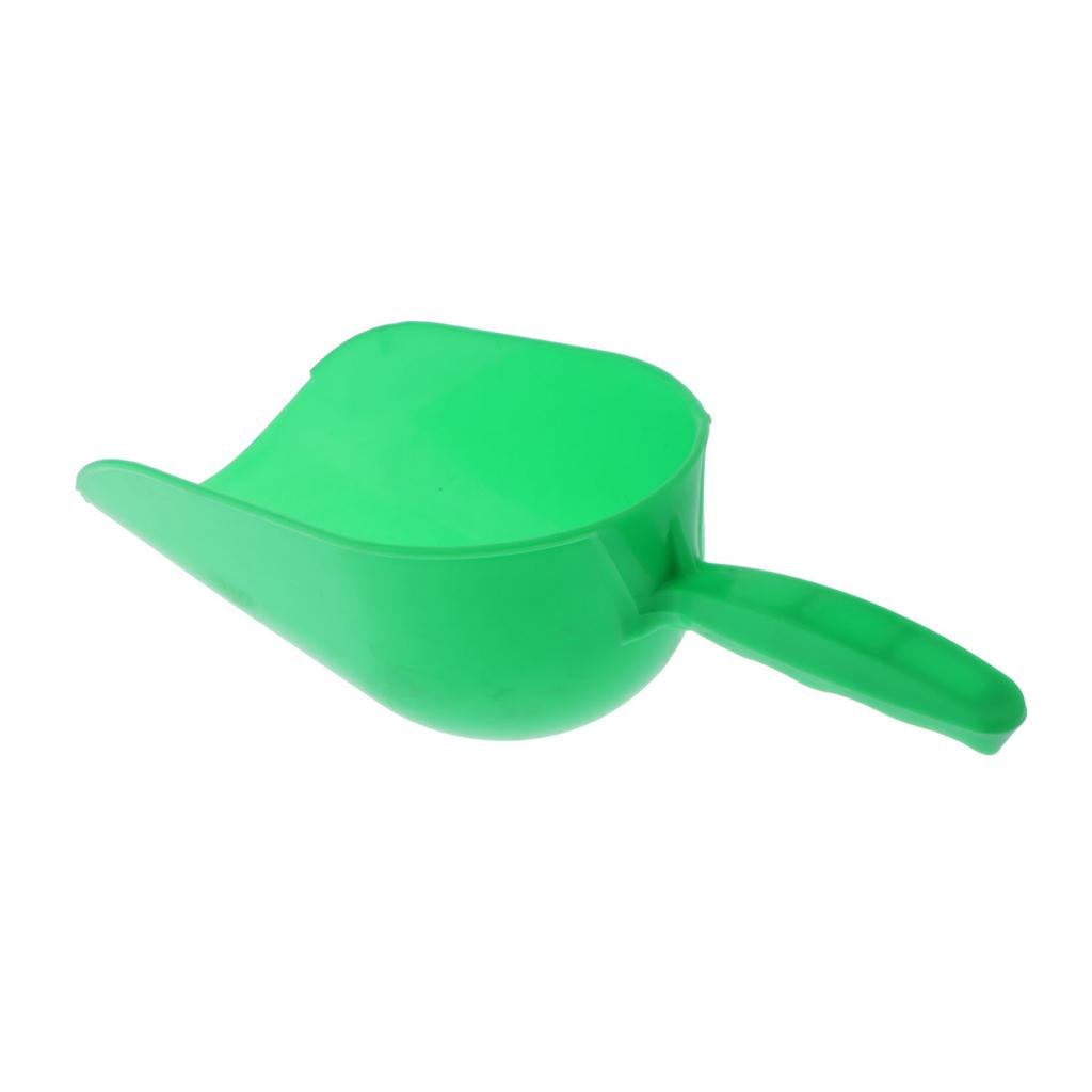 Pigeon Chicken Feeding Food  Scoop Hand Shovel for Bird Chicken Goose Green