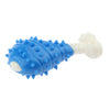 Creative Toy Chicken Legs Pet Puppy Teeth Care Cleaning Brush Toys Blue