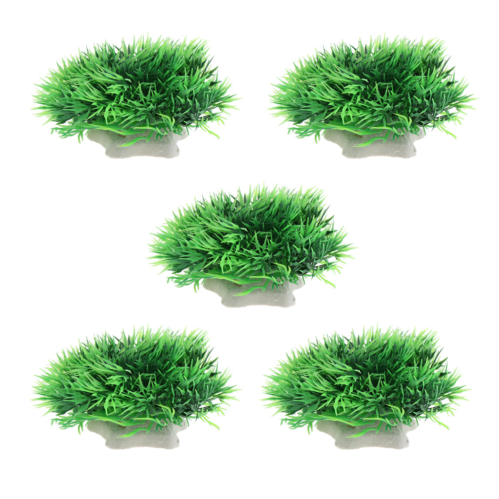 5pcs Aquarium Landscaping Simulation Haystack Fish Tank Landscaping Decor