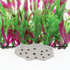 Artificial Aquarium Plants Vivid Aquarium Water Plants  Wine Red