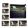 Aquarium Background Backdrop Fish Tank Reptile Vivarium Waterfall 61x30cm