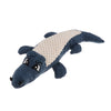 Pet Sound Cat Dog Squeaky Chew Toy Biting Toy Simulation Crocodile Blue