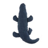 Pet Sound Cat Dog Squeaky Chew Toy Biting Toy Simulation Crocodile Blue