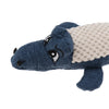 Pet Sound Cat Dog Squeaky Chew Toy Biting Toy Simulation Crocodile Blue