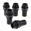 5Pcs Water Tube Adapter Outlet Inlet Hose Connector for Aquarium 20MM