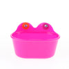 2 Pcs Pet Bath Supplies Hamster Mice Plastic Bathroom Cage Box Toilet Toy Oval Purplish Red