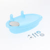 2 Pcs Pet Bath Supplies Hamster Mice Plastic Bathroom Cage Box Toilet Toy Blue with Mirror