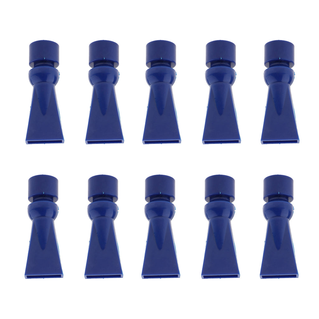 10 Pcs Aquarium Pump Duckbill Nozzle Water Outlet Return Pipe blue