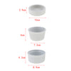 2 Pcs Reptile Feeder Ceramics Food Bowl Anti-escape Dish for Lizard C Style