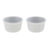 2 Pcs Reptile Feeder Ceramics Food Bowl Anti-escape Dish for Lizard A Style