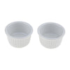 2 Pcs Reptile Feeder Ceramics Food Bowl Anti-escape Dish for Lizard A Style