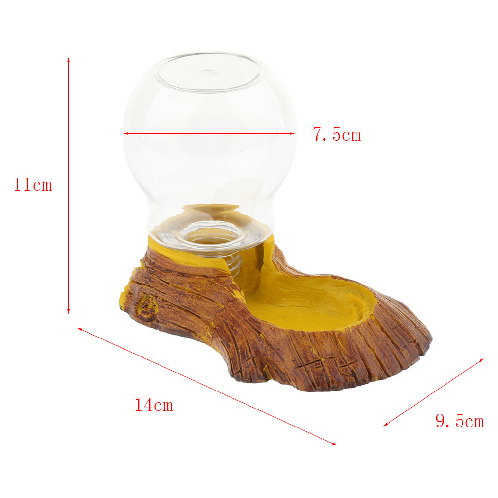 Firm & Durable Pet Reptile Turtle Lizard Waterer Water Dish