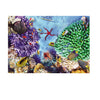 3D Effect Aquarium Poster Ocean Natural Landscape Poster Fish Tank Decor M