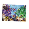 3D Effect Aquarium Poster Ocean Natural Landscape Poster Fish Tank Decor M