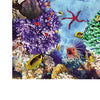 3D Effect Aquarium Poster Ocean Natural Landscape Poster Fish Tank Decor M