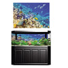 Aquarium Background Poster Fish Tank Wall Decoration Sticker XS