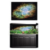 3D HD Aquarium Background Poster Fish Tank Wall Decoration Sticker S